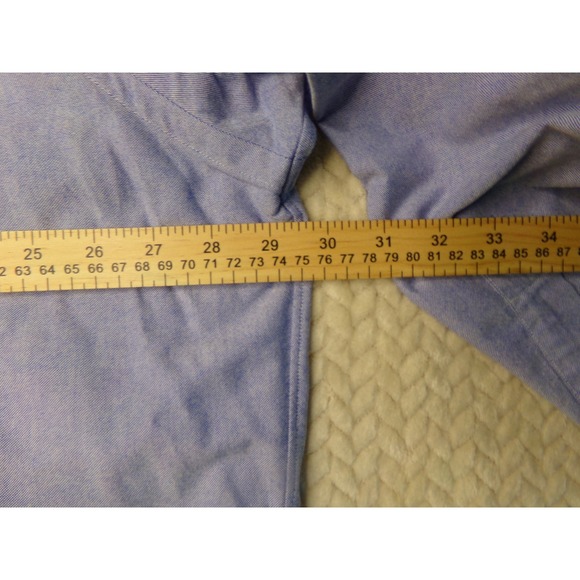 Ralph Lauren The Big Shirt Striped‎ Oxford Button Down Long Sleeve XL Retro - Picture 5 of 7